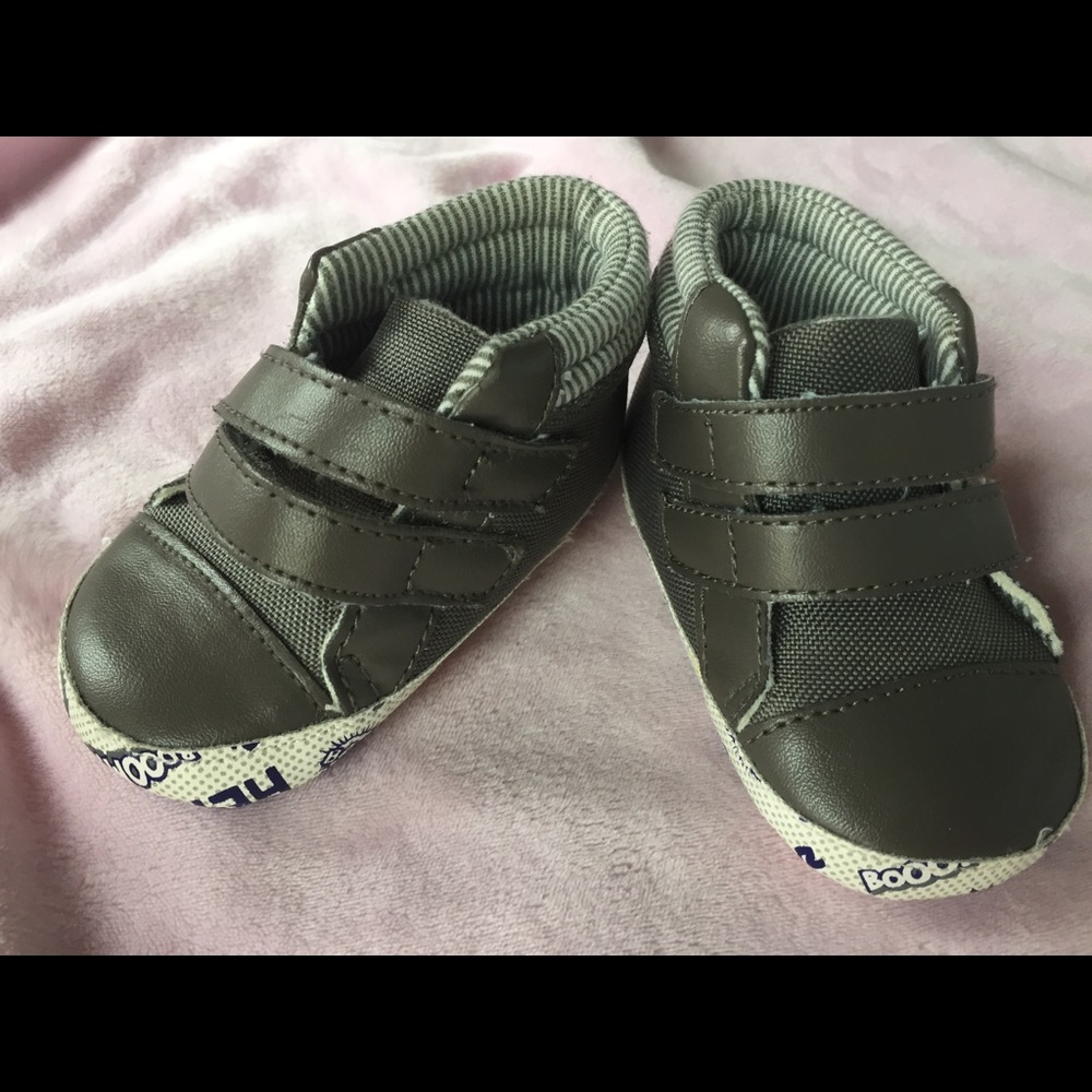Baby Boy Gray Shoes